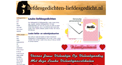 Desktop Screenshot of liefdesgedichten-liefdesgedicht.nl